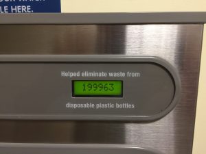 Counter on a Filtered Water Station